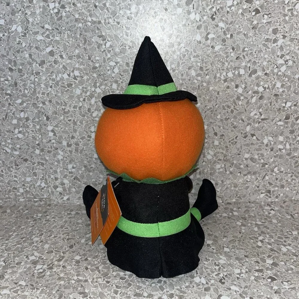 Hyde & Eek! Target Halloween Animated Stirring Pumpkin Witch Motion Plush Flaw